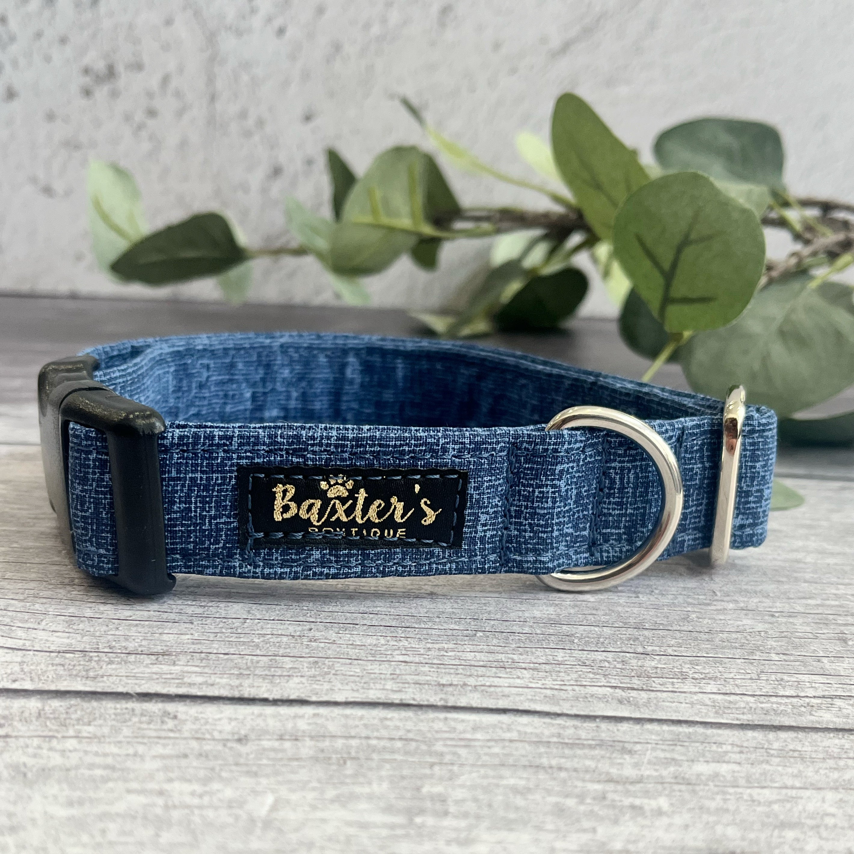Baxters Boutique dog collar
